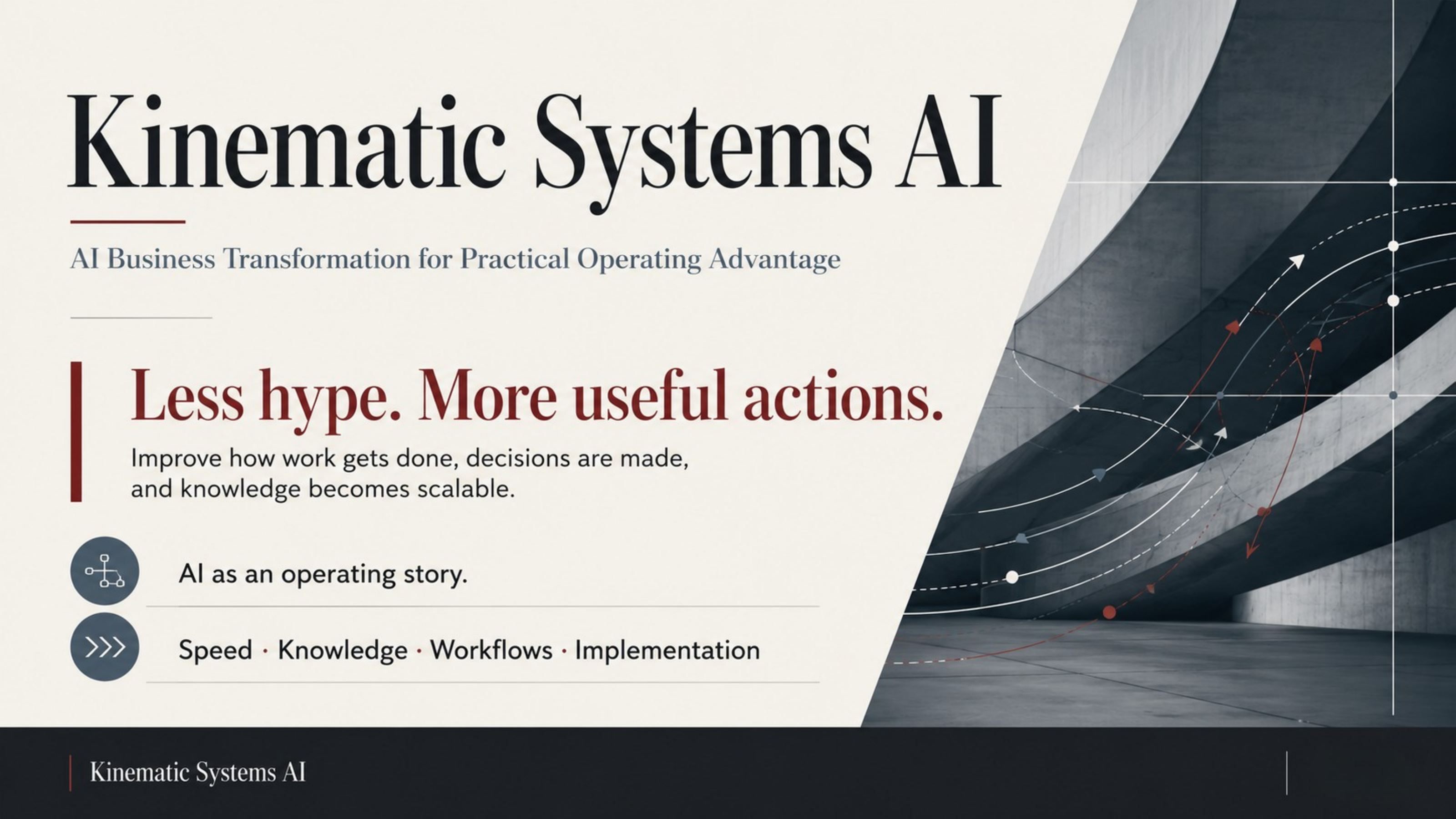 Slide 1 of Kinematic Systems Intro